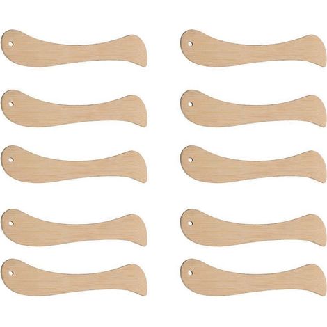 10 outils plioirs en os, accessoires de maroquinerie faits main, outil de rainage du papier (1/5)