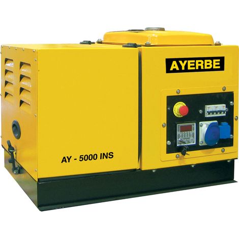 AYERBE - 5430060 - Générateur Kiotsu insonorisé 5000 KIOTSU avec démarrage électrique
