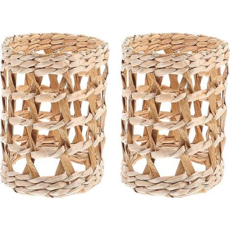 Lot de 2 protège-pailles pour vases et tasses, manchons isolants pour gobelets et vases-9.50X7.50X7.50CM (1/3)