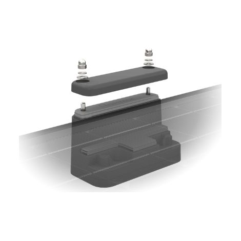 UNIFIX 1.CS35 = 2 supports latéraux pour panneaux solaires