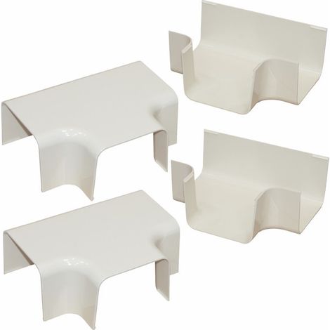 Te de derivación 60 x 80 blanco crema 9001