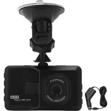 Caméra de tableau de bord LCD 3 pouces pour voiture, détection de mouvement, grand Angle 120 °, chargement USB, enregistreur vidéo HD DVR pour automobile (1/5)