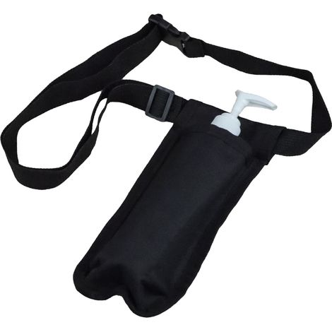 Support de ceinture, porte-bouteille avec flacon huile de massage - 250 ml - Vivezen (1/5)