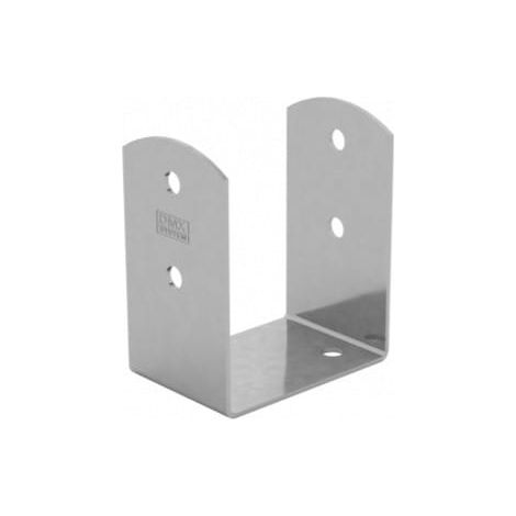 Base della colonna avvitata ad ancoraggio in calcestruzzo 101x101x123 mm