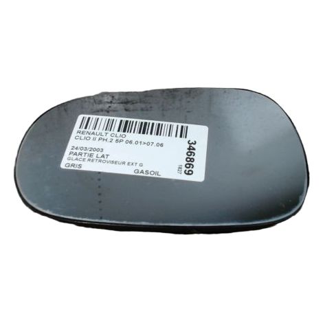 [PRODUIT D'OCCASION] Glace Retroviseur Exterieur G RENAULT Clio II Ph.2 01-06 ♻️ Ref Oe. 7701040426 - Garantie à vie (1/3)