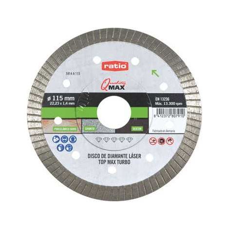 Disco Diamante Porcelánico Turbo Top Max 115mm RATIO