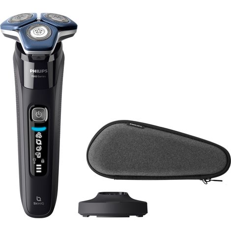 Philips Rasoio Barba Philips S7886 35 Serie 7000 Skiniq Bluetooth Nero Inchios (1/5)
