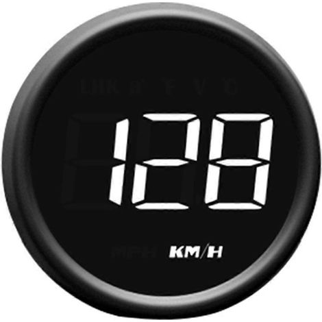 Affichage tête haute (HUD) B1 OBD avec écran projecteur, alarme de survitesse, compte-tours, voltmètre, indicateur de température d'eau et panneau LCD numérique (1/5)
