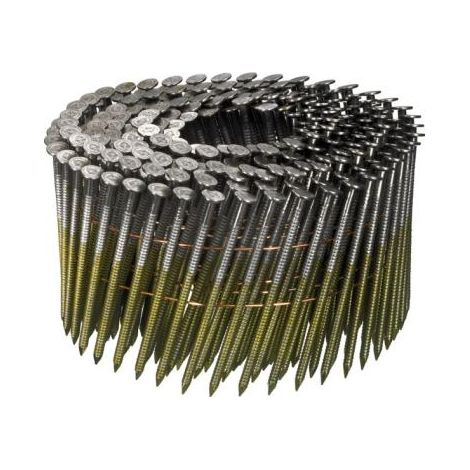 Senco 7425 Chiodi a testa piatta 2,5x70 mm con gambo corrugato
