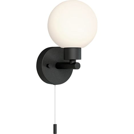 Applique bagno Nowodvorski SIMI nera acciaio/vetro G9 (1/2)