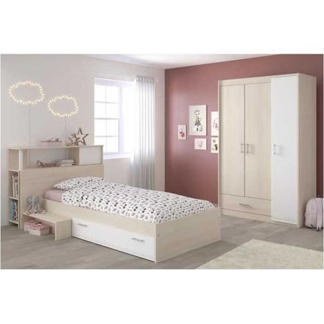 Parisot Kinderzimmermöbel Set Modern Weiß (1/3)