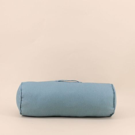 Coussin polochon déperlant anti UV vert 50x30cm