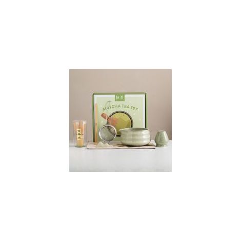 Coffret matcha 7 pièces – bol en céramique – fouet à matcha – accessoire traditionnel – (1/5)