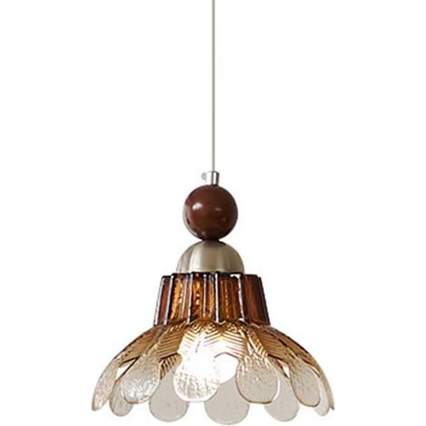 Suspension bois verre campagne 3 couleurs (1/5)