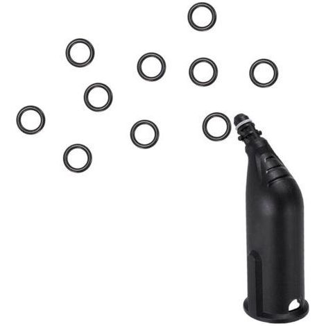 Lot de 10 joints toriques en caoutchouc pour nettoyeur vapeur Karcher SC2 SC3 SC4 SC5 CT10 (noir)