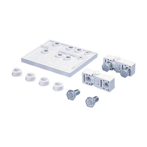 CHARNIÈRE RITTAL 9581.000 POLYSTYRÈNE GRIS CLAIR (RAL 7035) 2 PC(S)