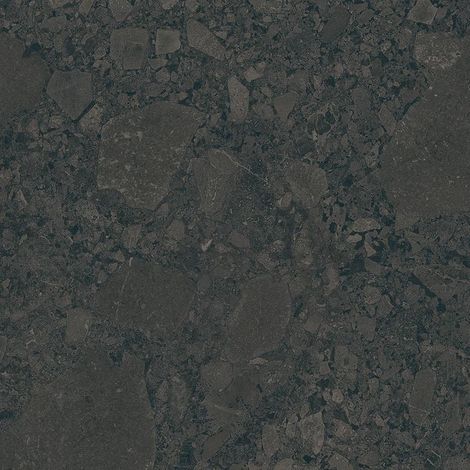Aelle - Carrelage sol / mur effet terrazzo noir 60x60 cm BLACK R SPACE - Vendu par boîte de 1.41 m² (1/2)