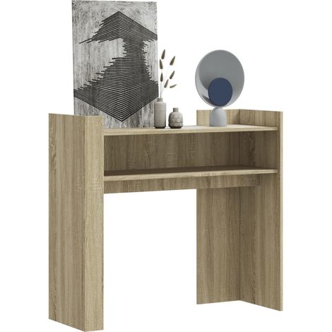 Konsolentisch Sonoma-Eiche 100x35x90 cm Holzwerkstoff