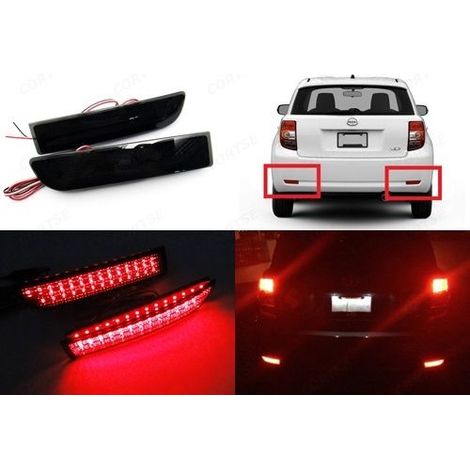 Kit 2 Fanali Posteriori A Led Nero Fume Per Toyota Alphard T270 Avensis Previa Estima RAV4 (1/2)