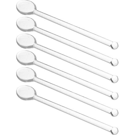 Lot de 6 cuillères à café/pelles à dessert portables et résistantes à la chaleur - Accessoires de cuisine (1/5)