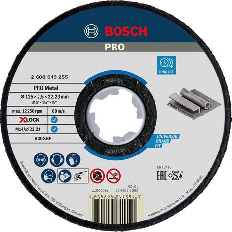 Bosch Accessories 2608619255 Trennscheibe gerade 125 mm 1 St. Metall (1/5)