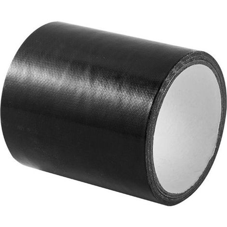 Ruban adhésif de réparation noir – Ruban de bricolage et de réparation – 10 cm x 10 m – Imperméable et résistant – Pour canapé, chaise, siège auto et isolation – Noir 10 cm x 1000 cm