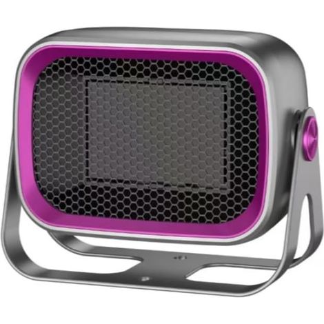 Un mini-ventilateur silencieux (≤40 dB) avec 1 seconde de réchauffement rapide et 2 tests de chaleur, s'effectue avec un réveil de chaleur. Réchauffement du bureau en kaki pour le bureau, slaapkamer e (1/5)