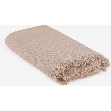 Copridivano, copridivano Cover 170 Cmx205 Cm 100% RECYCLED Beige (1/5)