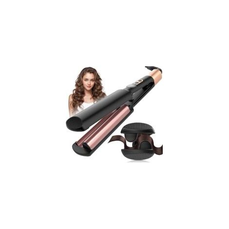 Boucleur a Cheveux Wavy 20MM, Fer à Friser pour Mini Boucles, 5 Températures Réglables, Anti-Brûlure, Convient aux Débutants, Fer a Boucler pour Cheveux Longs Courts, Styliseur de Vagues (1/5)