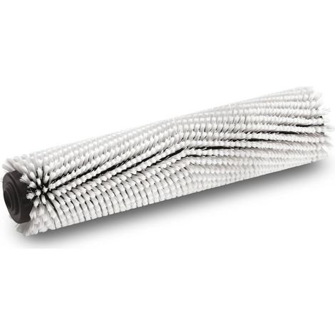 Brosse cylindrique Kärcher, douce, blanche, 300 mm