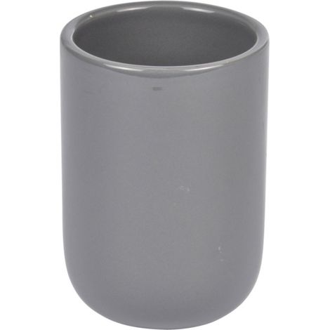 Gobelet Salle de Bain "Vitamine II" 10cm Anthracite