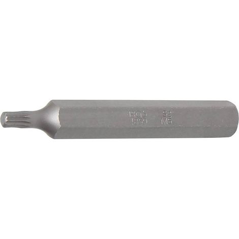 Embout 75 mm 10 mm (3/8) - Denture Multiple Intérieure XZN M5 - Précision et Durabilité, Acier - D-Work (1/5)