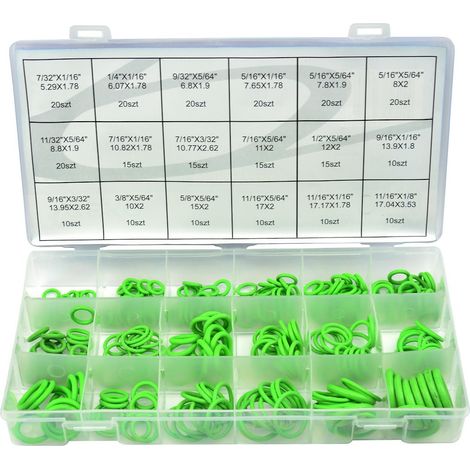 Juego de juntas tóricas para aire acondicionado, 270 piezas (20) (1/4)