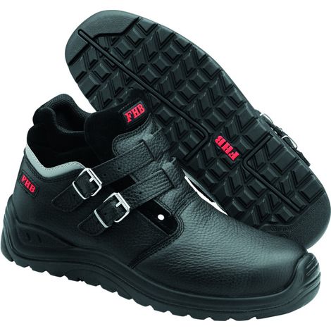 [NEUWERTIG] B-Ware Fhb Norbert Sicherheitsstiefel Stiefel S3 Hro En20345 Schwarz Kuhleder Größe524