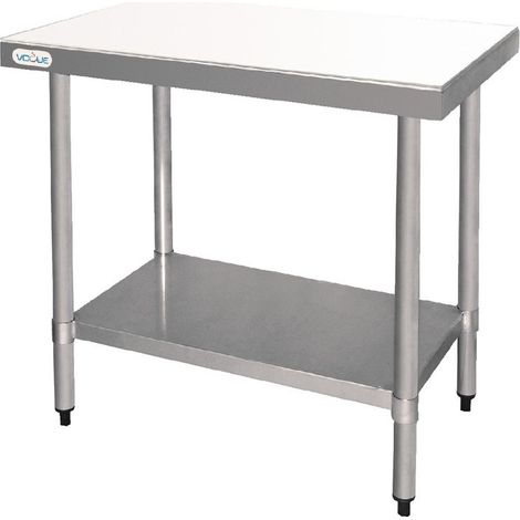Table Inox de Boucher - Profondeur 600 mm x 900 - Vogue