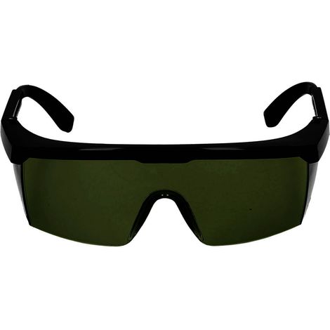 Lunettes de soudage avec filtre, verres de protection résistants aux UV et monture extensible, vert clair IR3.0 (1/5)