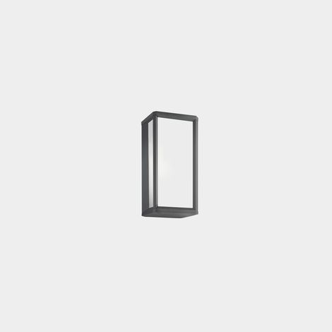 LEDS C4 Skat Mini Outdoor LED Mini Box Lanterna da parete Urban Grey, White IP65 9W 2700K (1/3)