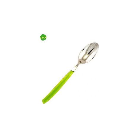 Cucchiaio tavola light EME Posateria colore verde/cromo 19 cm