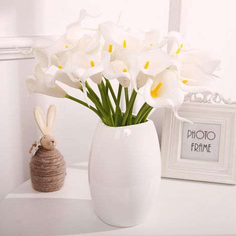 15 mini fleurs artificielles en forme de fer à cheval en polyuréthane pour l'exportation-AquaForge (1/5)