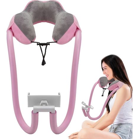 Soporte para teléfono con almohada cervical ajustable (1/5)