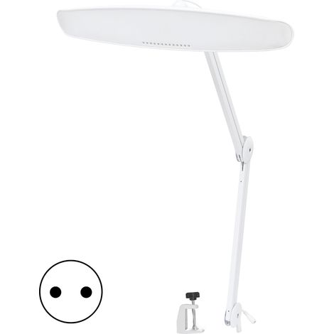 Lampe LED à pince, 4 niveaux de luminosité réglable, rotation à 360°, protection des yeux, prise EU 100-240V (1/5)