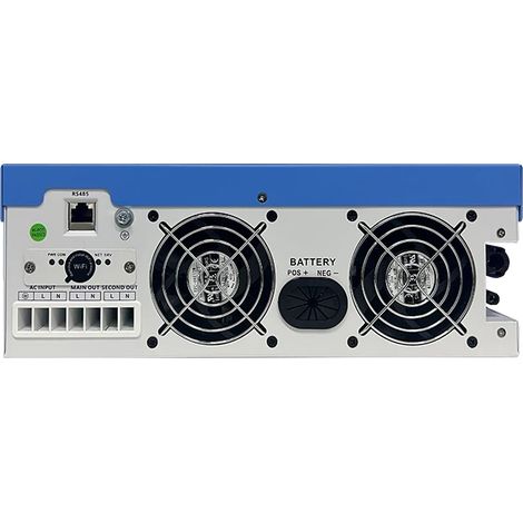 Inverter solare ibrido, doppia uscita, Wi-Fi integrato, ANJ-5KW-48V-WIFI, 220-240V, 48V (1/5)