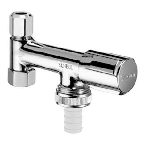 Schell valve de l&39 appareil Comfort 033740699 3/8 », chromé, avec clapet anti - retour (1/2)