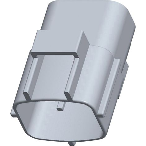 TE Connectivity Stiftgehäuse-Kabel Econoseal J Serie Mark II (+) Polzahl Gesamt 8  174984-2 1 St.