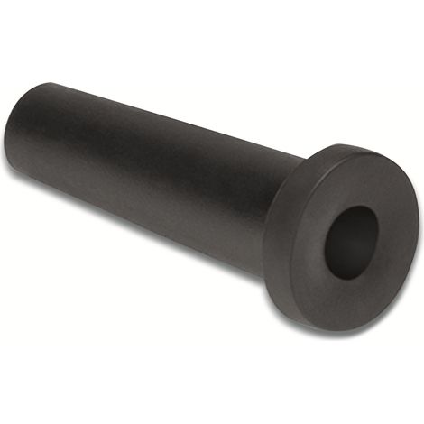 Passe-fil anti-courbure HELLERMANNTYTON, 632-01010, Noir, PVC, 1 pièce