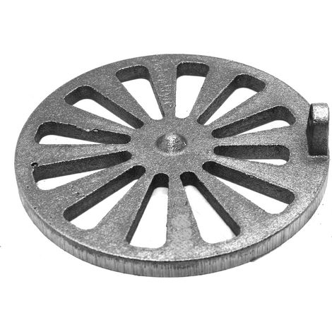 Grille à cendres pour poêles à cheminée – Fonte – Dimensions 172 x 172 x 10 mm – Encastrement parfait – Montage ultra-rapide – Kaminxpert