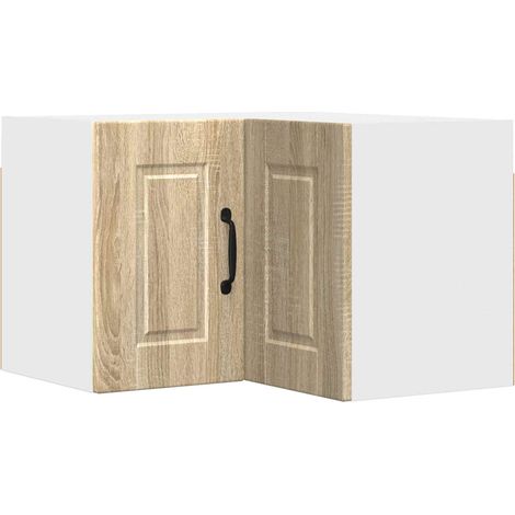 Maison Exclusive - Mobile angolare per parete PORTO Rovere Sonoma 57 x 57 x 40 cm