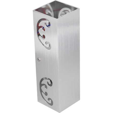 Applique murale LED en aluminium 2W 500lm, double tête papillon, idéale pour la décoration de couloir ou de table de chevet. (1/5)
