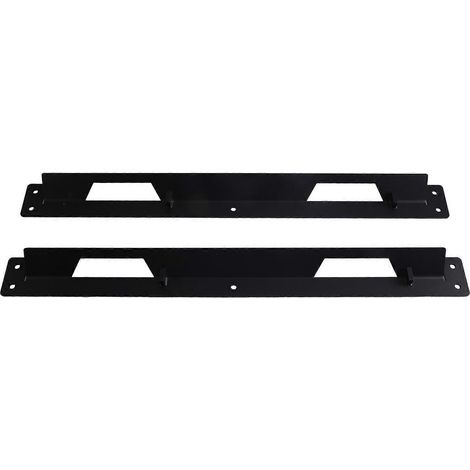 Filiyano-Supports de montage larges pour pieds de montage pleine largeur Toughbuilt Stacktech, blocs de fixation noirs (1/5)