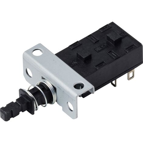 TRU COMPONENTS TC-13599524 Hauptschalter 250 V/AC 6 A 2 x Aus/Ein rastend (L x B x H) 49.4 x 26 x (1/4)